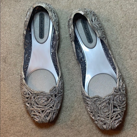 Melissa Shoes - Melissa + Campana glitter scented jelly flats